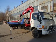 Эвакуатор Hyundai 78 со движной платформой с КМУ Эвакуатор Hyundai 78 со движной платформой. Эвакуатор оснащен крано - манипуляторной установкой, что , Челябинск - Эвакуатор