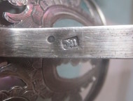 Екатеринбург: Старинный подстаканник 84 проба 19 век серебряный подстаканник в хорошем состоянии, вес~80-90гр.