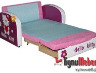 Ижевск: Продам диван детский Китти Высота:870 мм.   Ширина:1400 мм.   Спальное место: 1950х1100 мм.