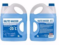 Финская незамерзающая жидкость Kaltes Wasser 5 л - 25С - Это современный продукт, изготавливаемый из высококачественного спирта и экологически безвре, Санкт-Петербург - Авто - разное